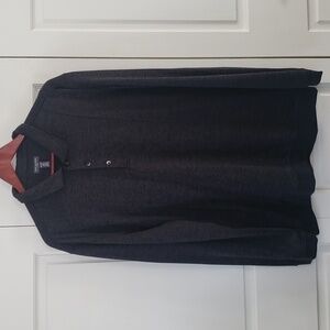 Charcoal Gray Van Heusen Flex Polo